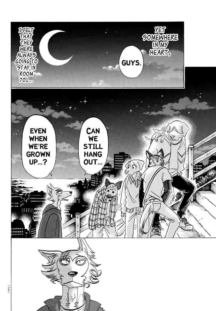 Beastars Ch. 123 Our Tails, Afterimages Etched into Our Skulls