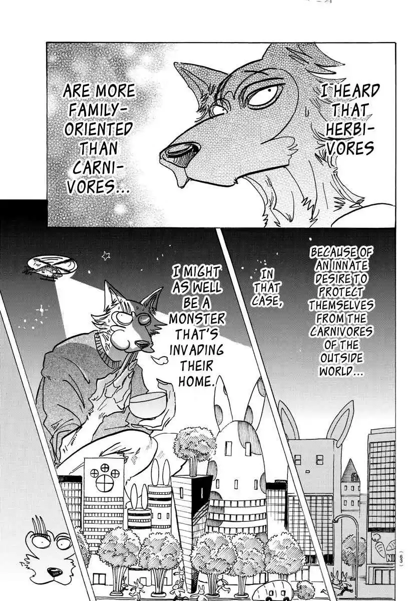 Beastars Ch. 125 A Monster's Threatening Letter with a Noshi Attached