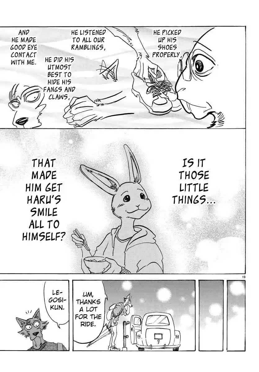 Beastars Ch. 125 A Monster's Threatening Letter with a Noshi Attached