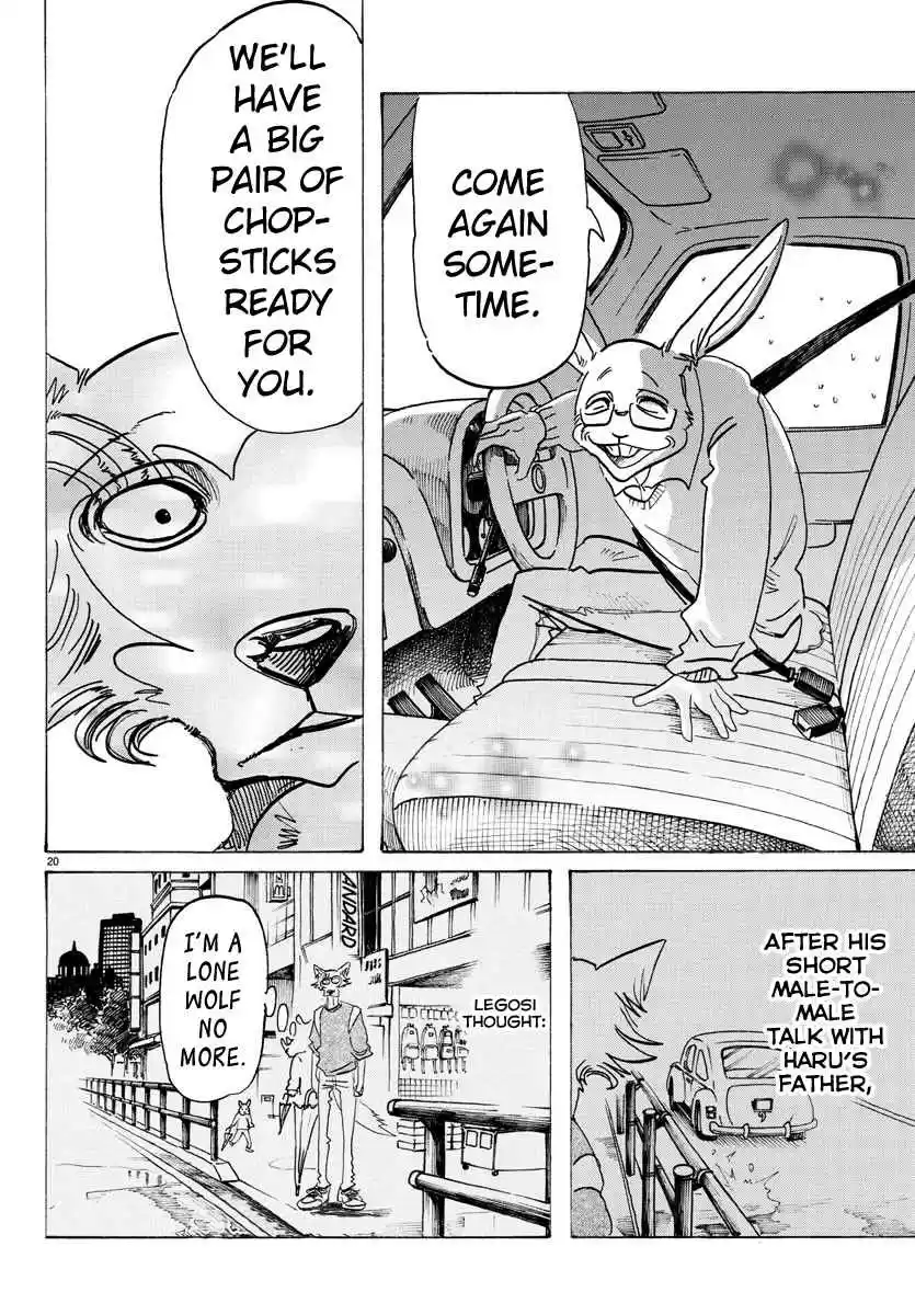 Beastars Ch. 125 A Monster's Threatening Letter with a Noshi Attached