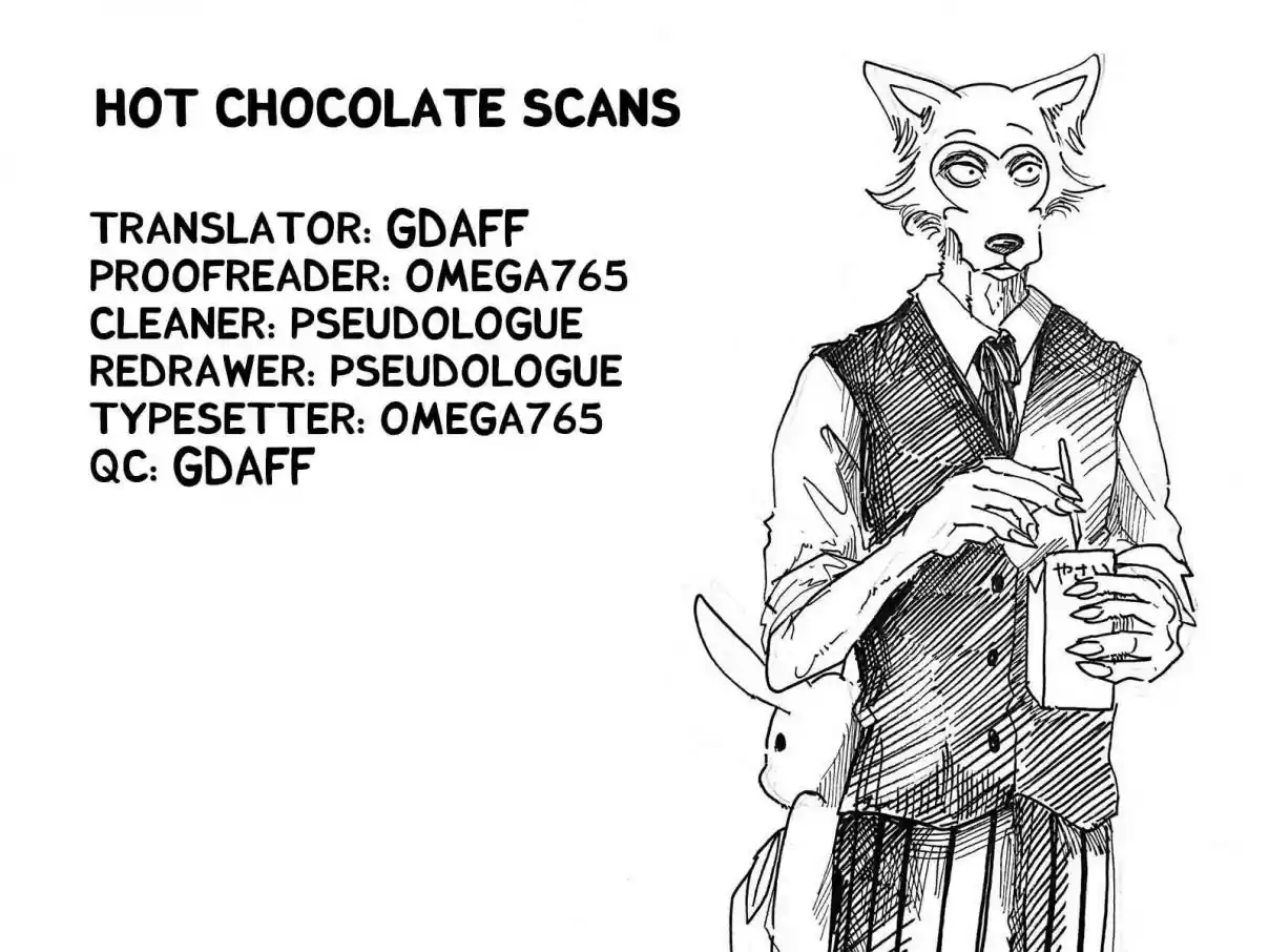 Beastars Ch. 125 A Monster's Threatening Letter with a Noshi Attached
