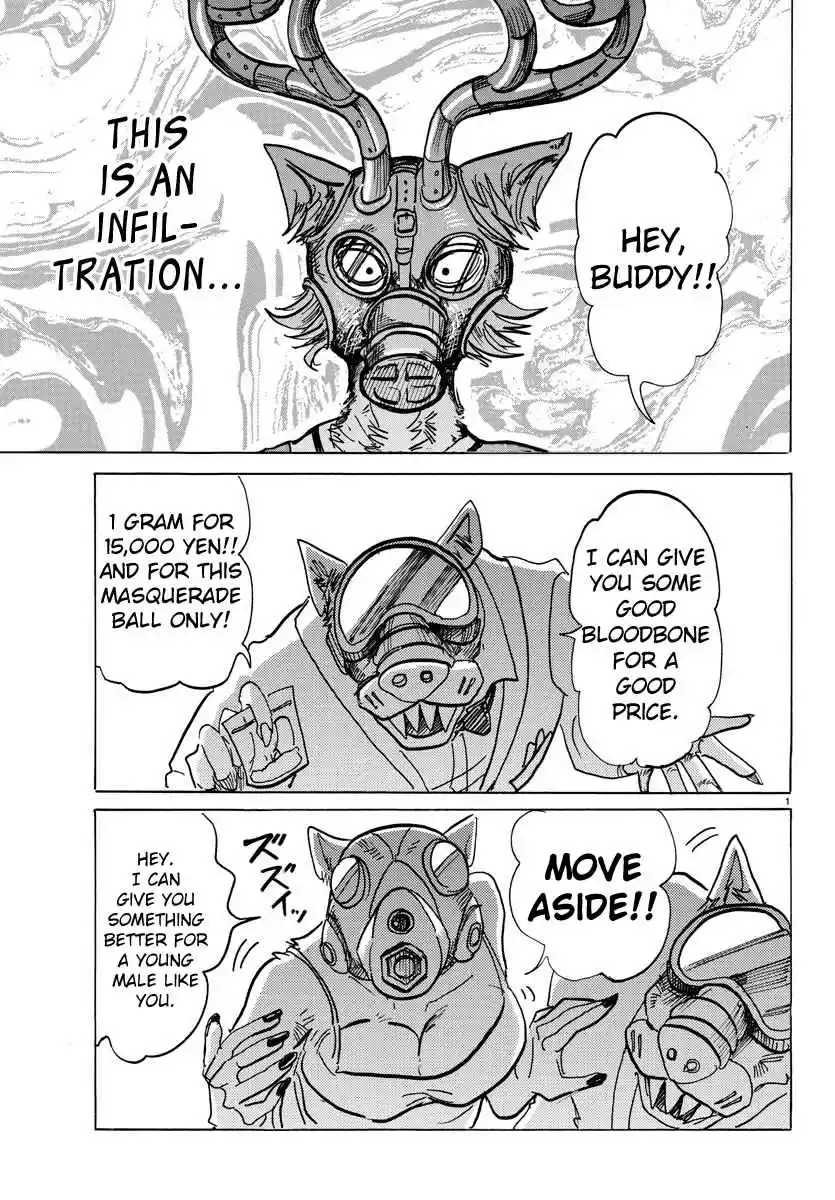 Beastars Ch. 128 A "Danger Mixture" Made to Counteract Against a Gas Outbreak