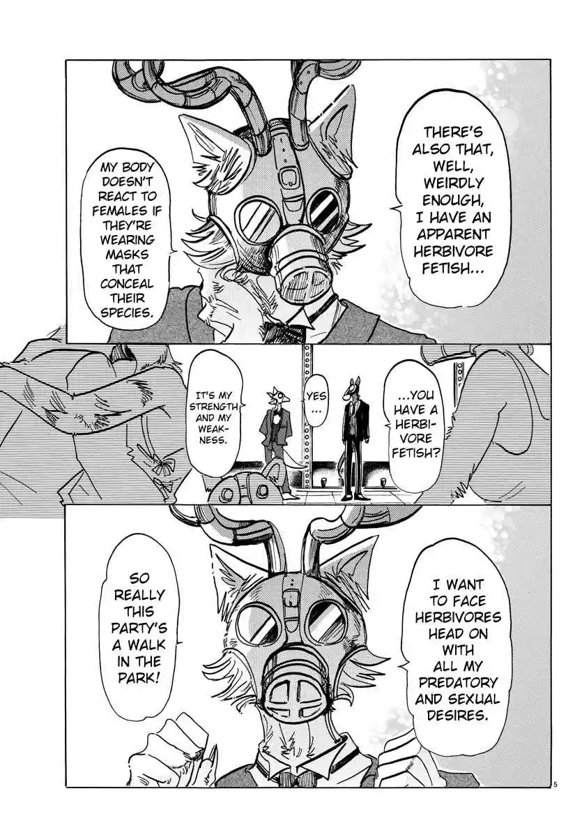 Beastars Ch. 128 A "Danger Mixture" Made to Counteract Against a Gas Outbreak
