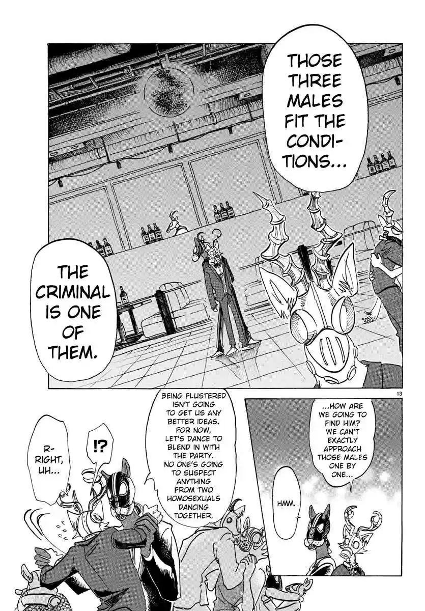 Beastars Ch. 128 A "Danger Mixture" Made to Counteract Against a Gas Outbreak