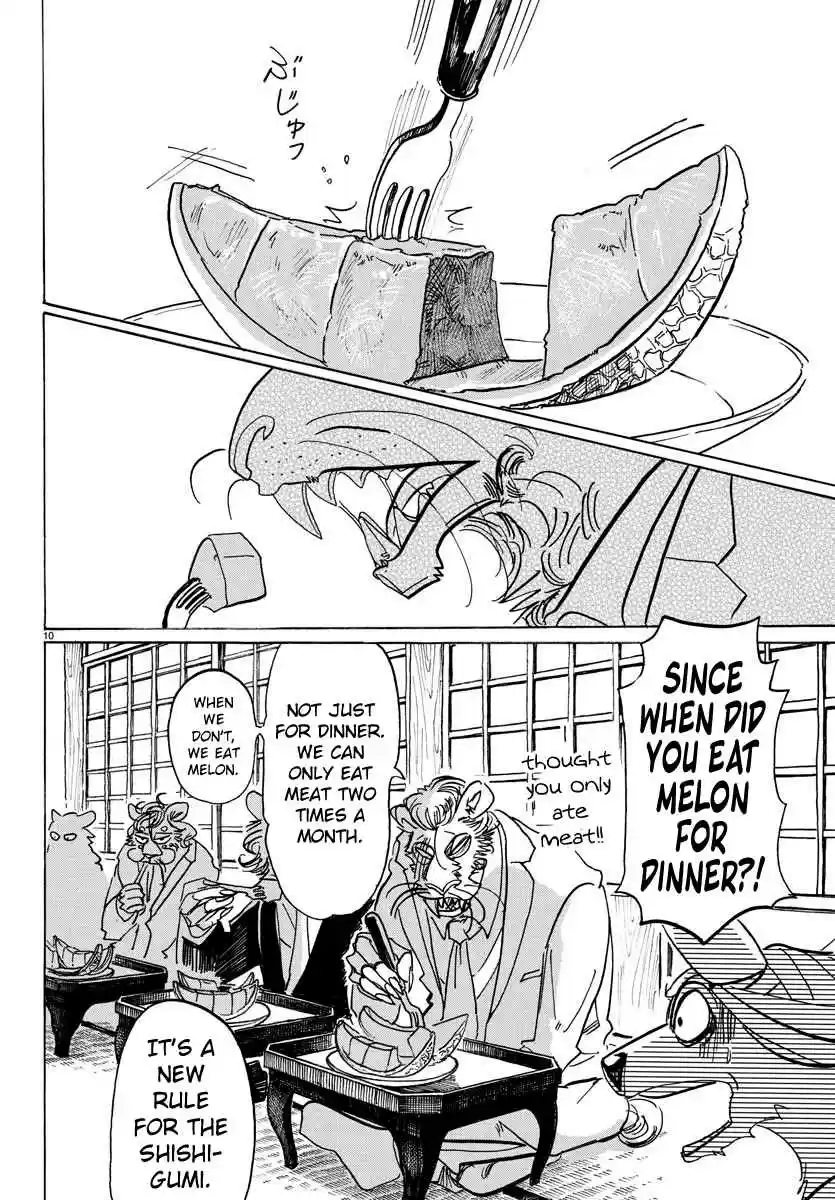 Beastars Ch. 131 A Forcibly worn Flower Crown Made of Silver Vine