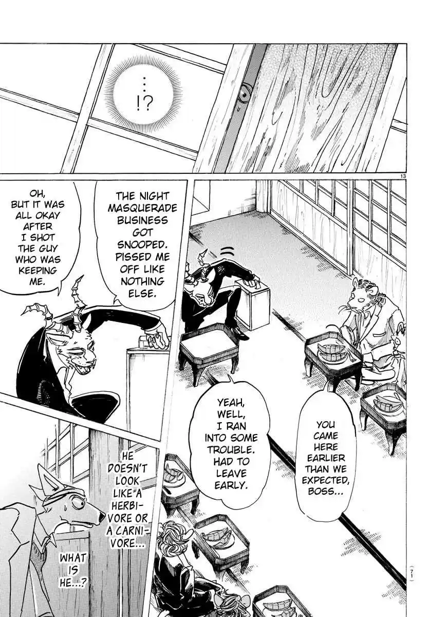 Beastars Ch. 131 A Forcibly worn Flower Crown Made of Silver Vine