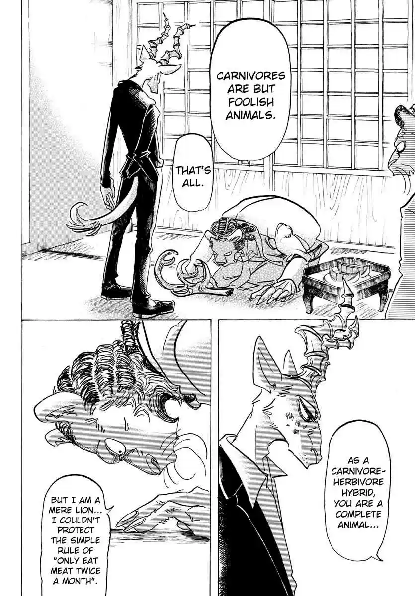 Beastars Ch. 132 You Call Me by My Name as if I'm Already Dead