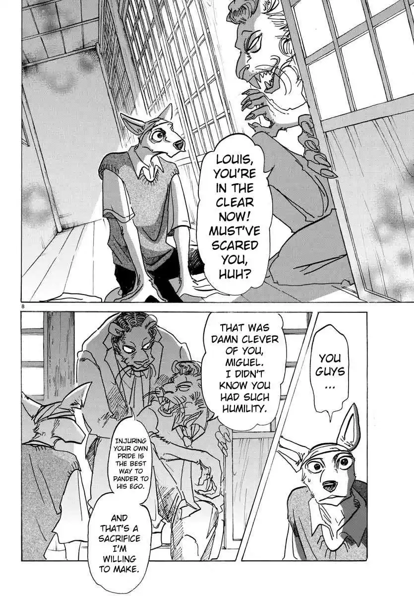 Beastars Ch. 132 You Call Me by My Name as if I'm Already Dead