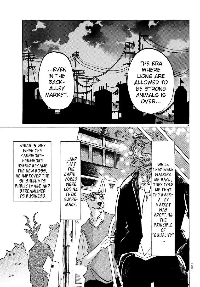 Beastars Ch. 132 You Call Me by My Name as if I'm Already Dead