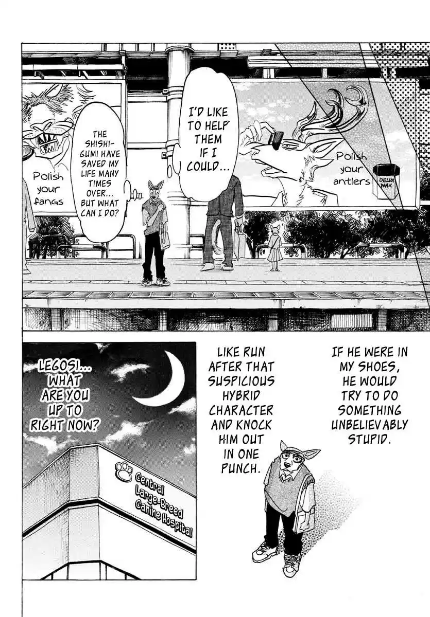 Beastars Ch. 132 You Call Me by My Name as if I'm Already Dead