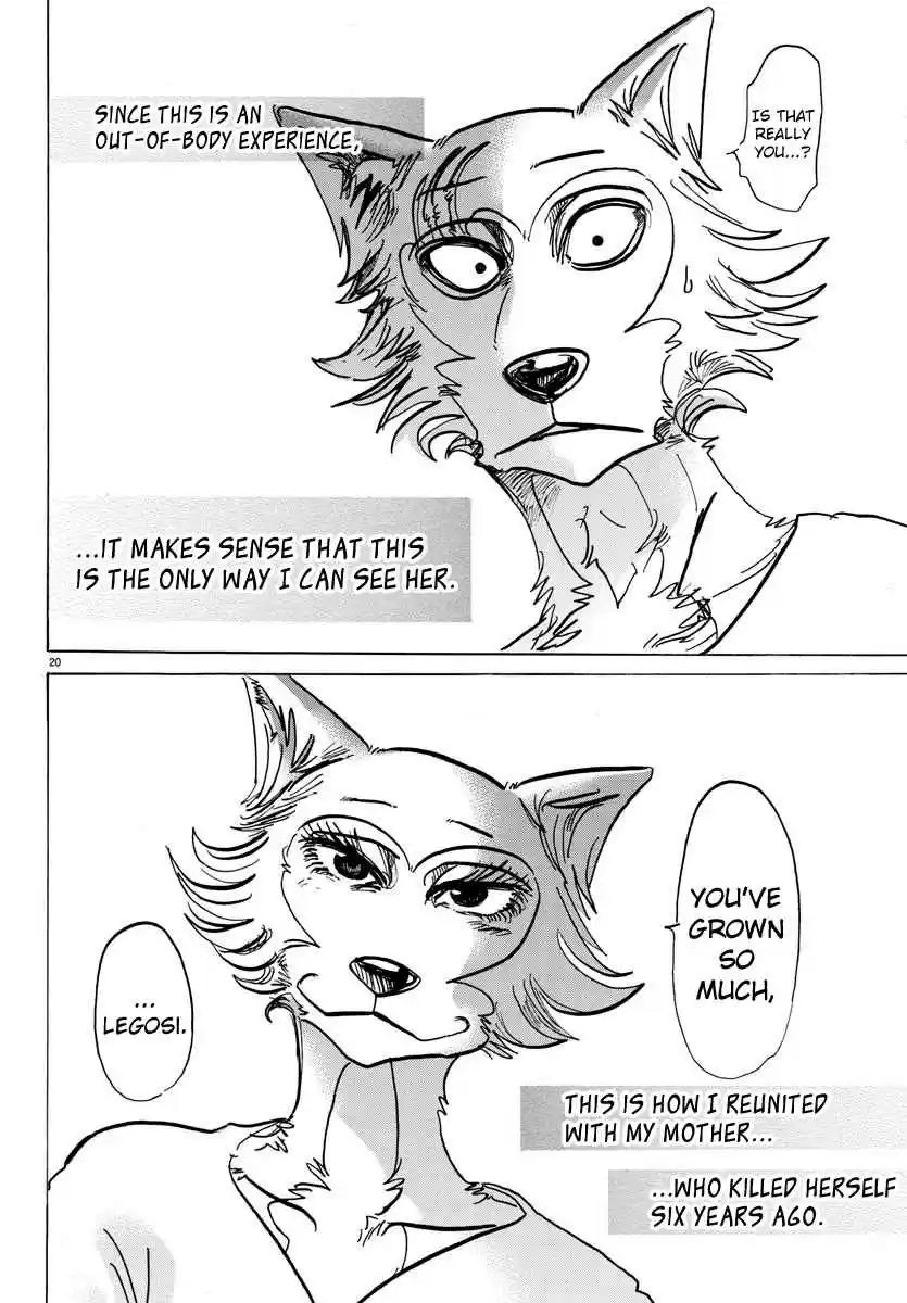 Beastars Ch. 132 You Call Me by My Name as if I'm Already Dead