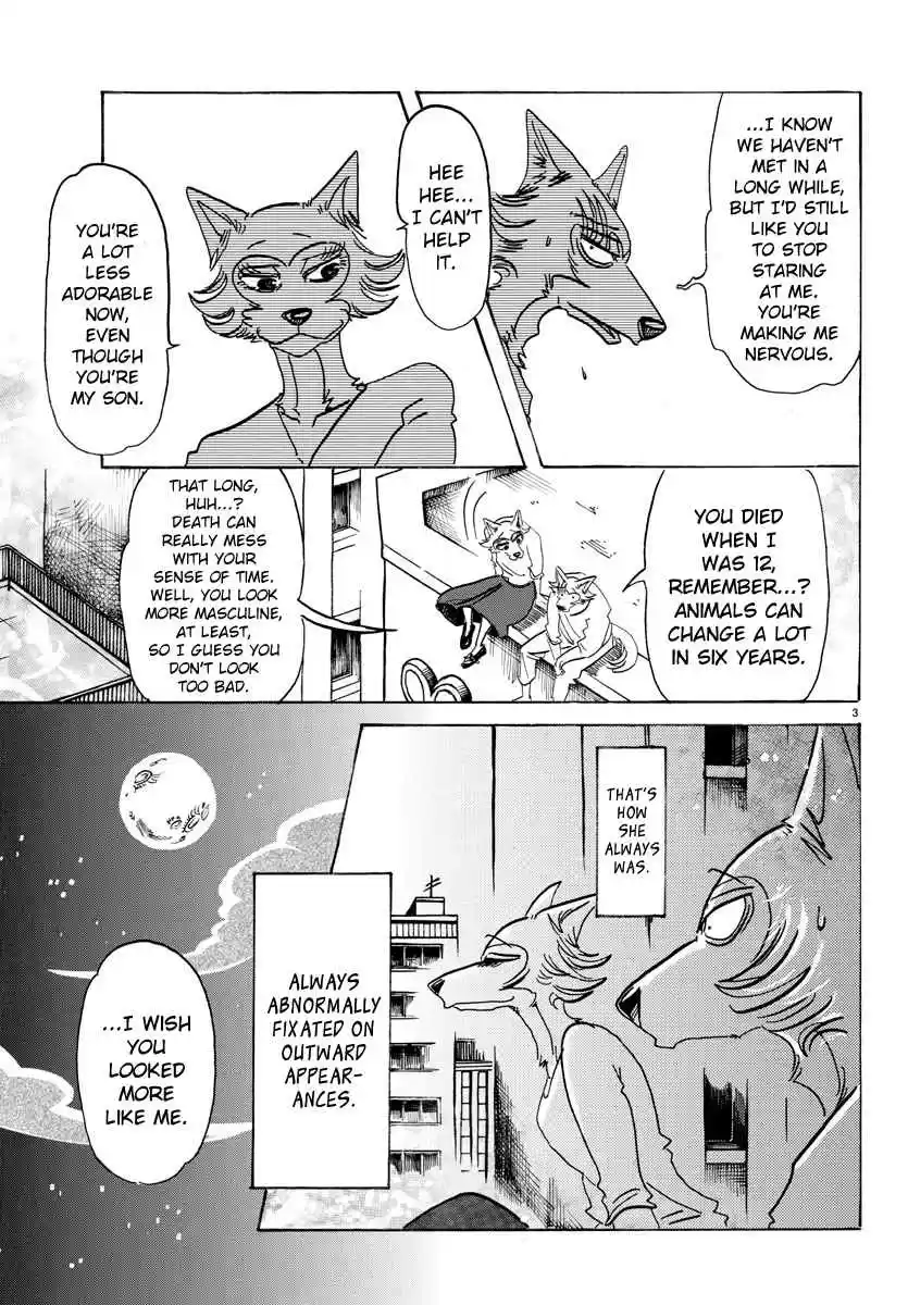 Beastars Ch. 133 The High Tide Swallows the Beach's Sand