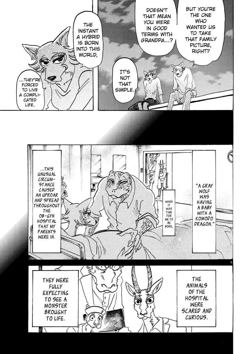 Beastars Ch. 133 The High Tide Swallows the Beach's Sand