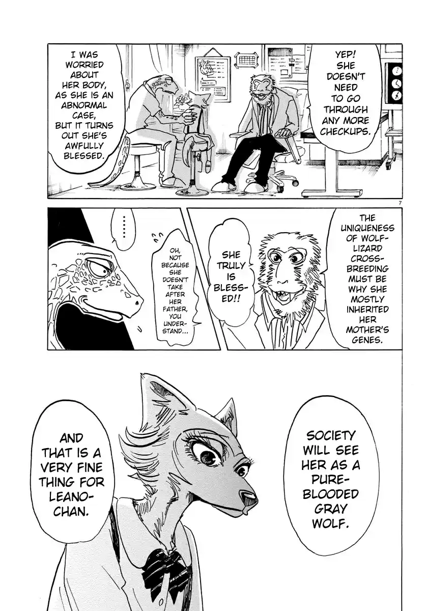 Beastars Ch. 133 The High Tide Swallows the Beach's Sand