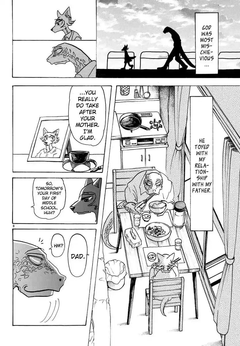 Beastars Ch. 133 The High Tide Swallows the Beach's Sand