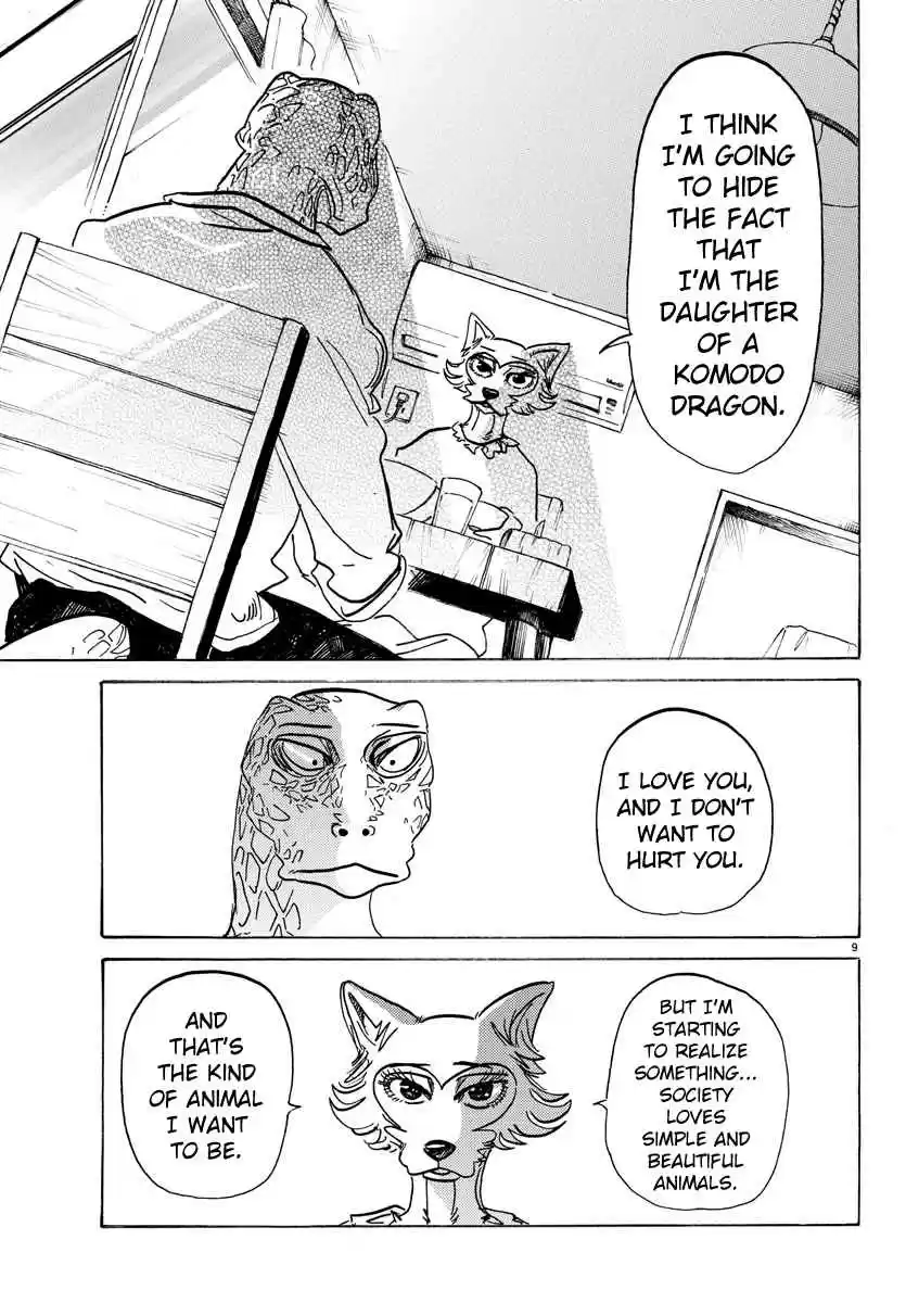 Beastars Ch. 133 The High Tide Swallows the Beach's Sand