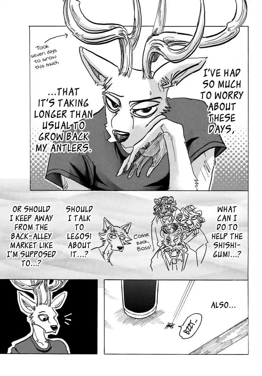 Beastars Ch. 136 Our Electric Cardiogram is a Straw Ripped to Pieces