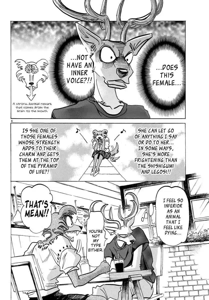 Beastars Ch. 136 Our Electric Cardiogram is a Straw Ripped to Pieces