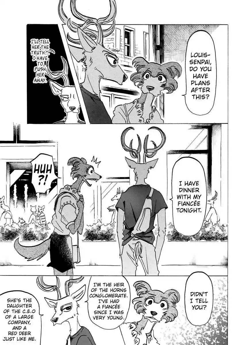 Beastars Ch. 136 Our Electric Cardiogram is a Straw Ripped to Pieces