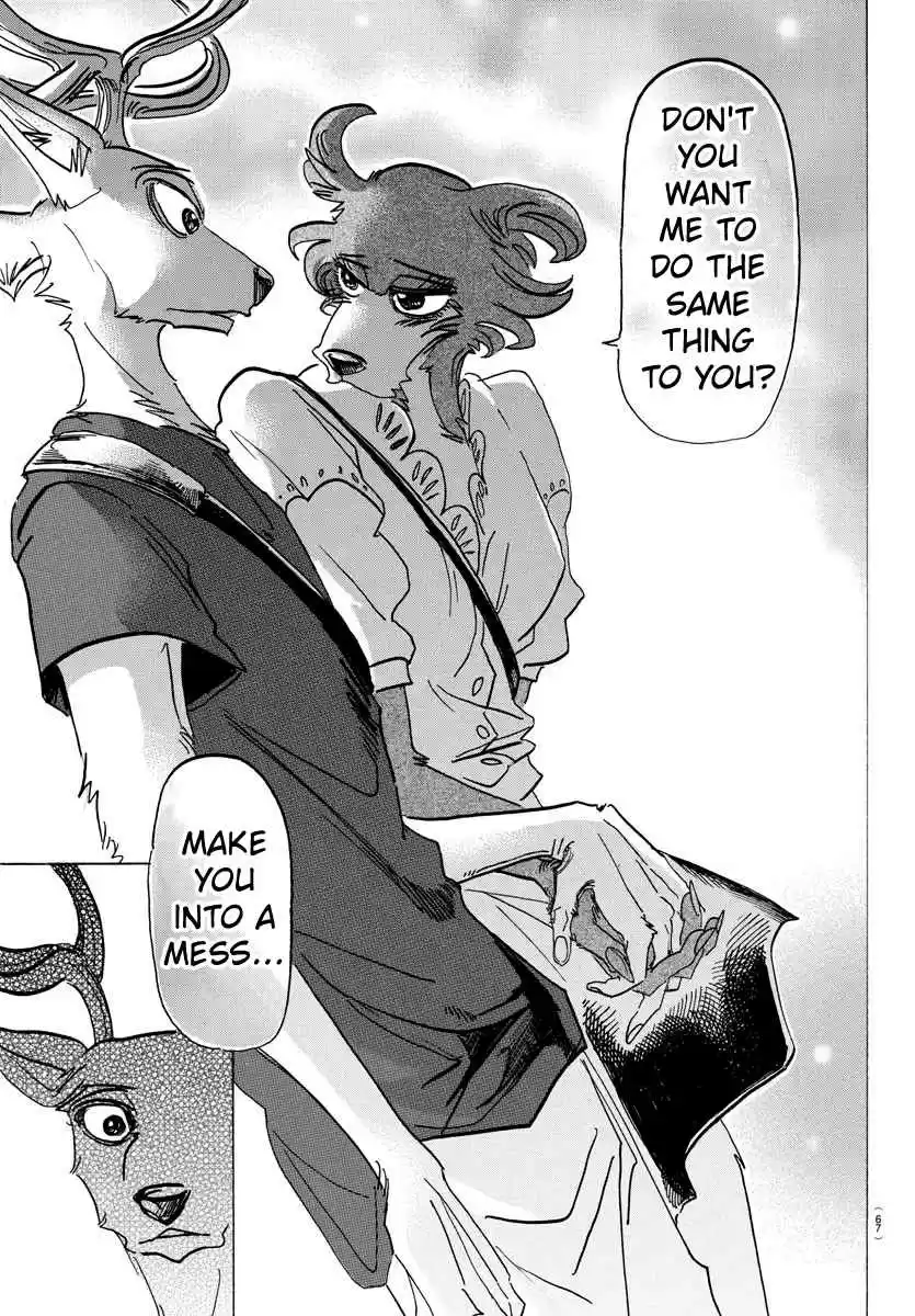 Beastars Ch. 136 Our Electric Cardiogram is a Straw Ripped to Pieces