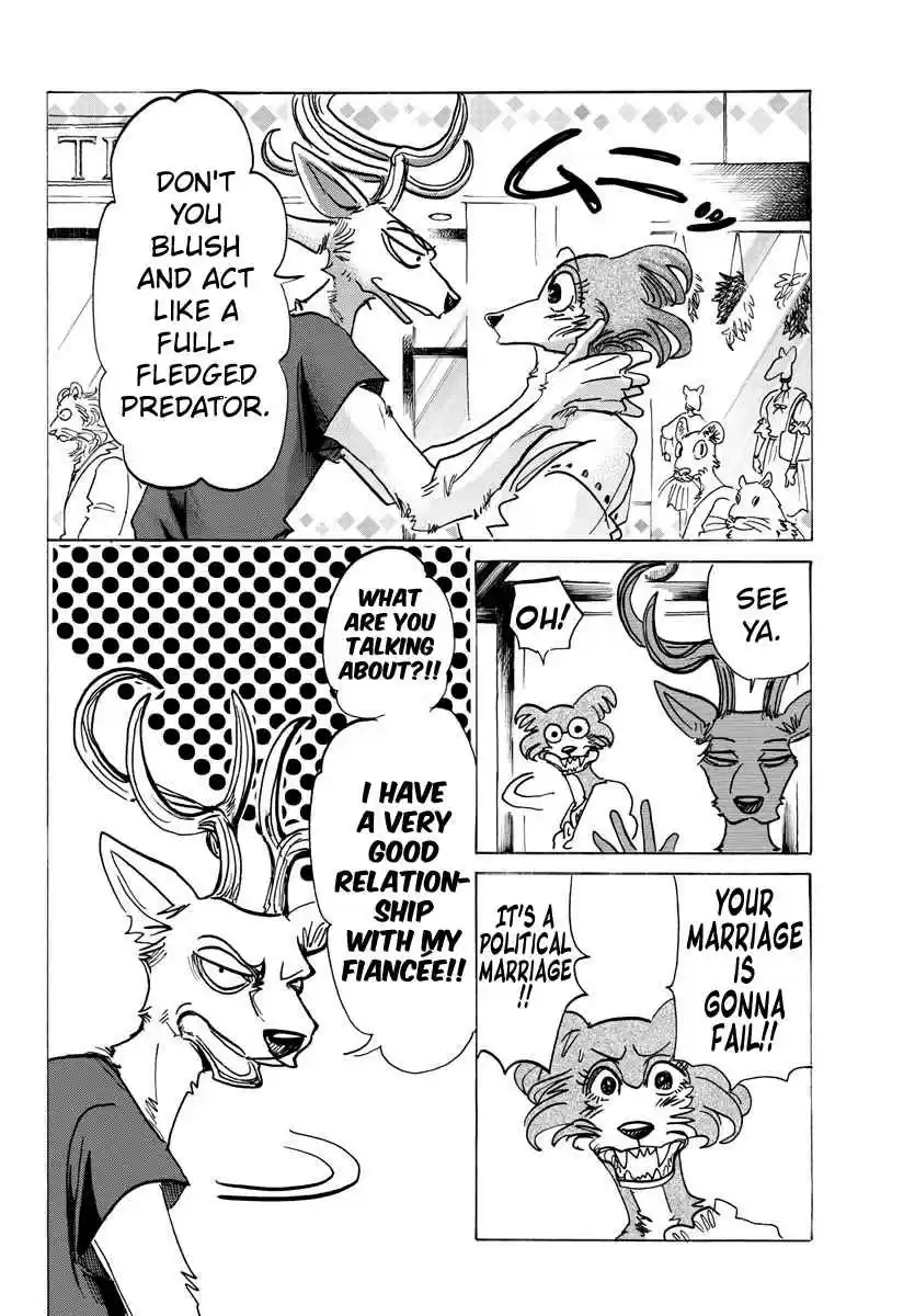Beastars Ch. 136 Our Electric Cardiogram is a Straw Ripped to Pieces