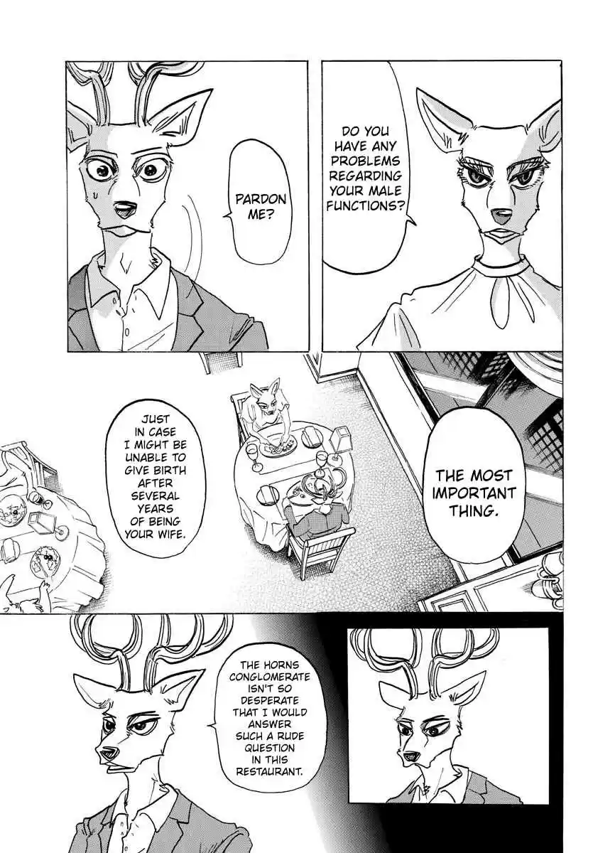 Beastars Ch. 136 Our Electric Cardiogram is a Straw Ripped to Pieces