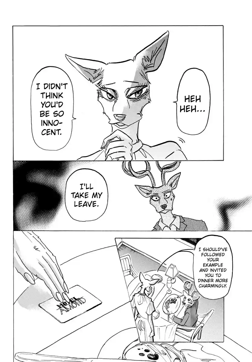 Beastars Ch. 136 Our Electric Cardiogram is a Straw Ripped to Pieces