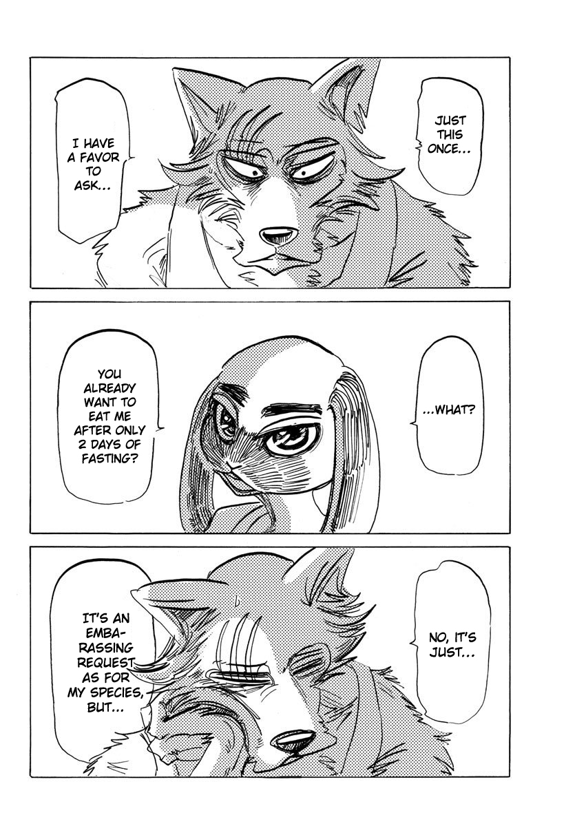 Beastars Ch. 171 Staring Into My Lips And Threatening Me