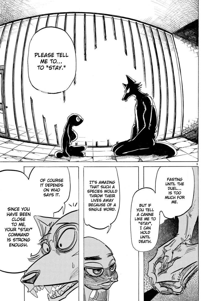 Beastars Ch. 171 Staring Into My Lips And Threatening Me