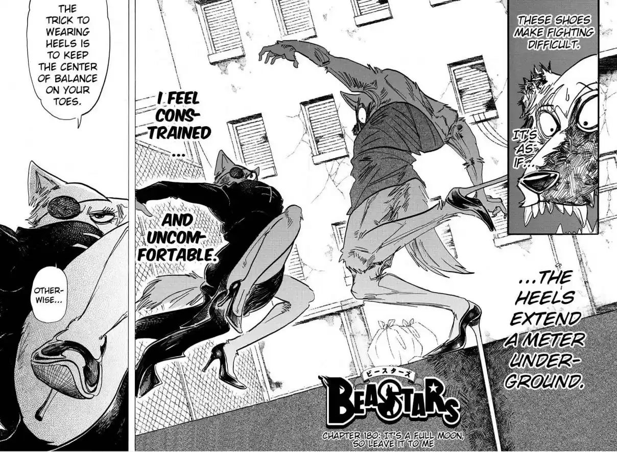 Beastars Ch. 180 It’s a Full Moon, So Leave it to Me