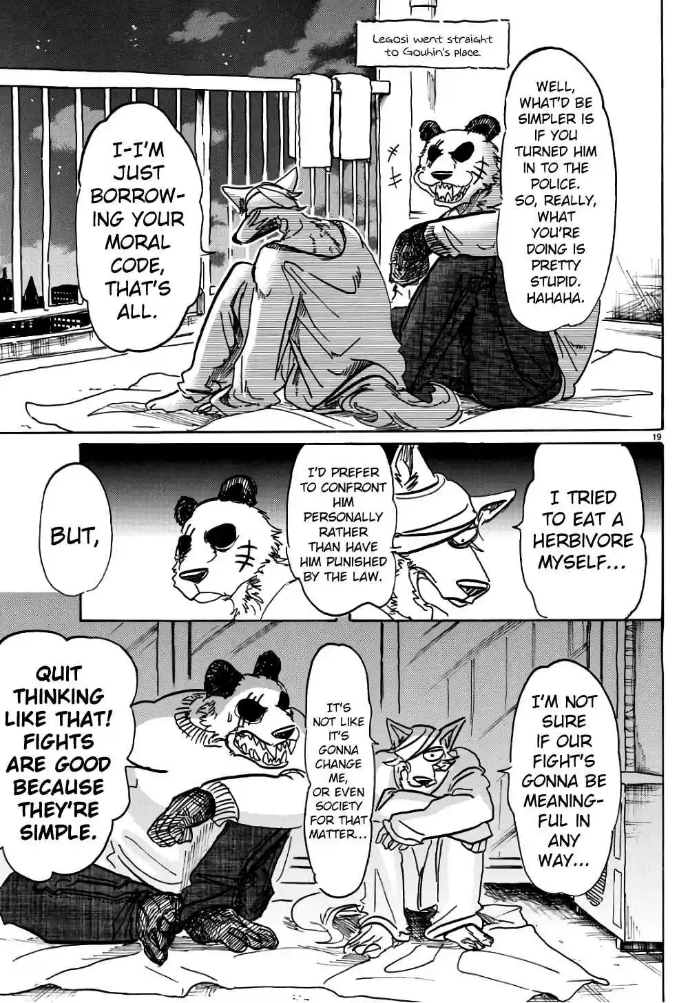 Beastars Ch. 85 Is Our Blood Divided By Sewage?