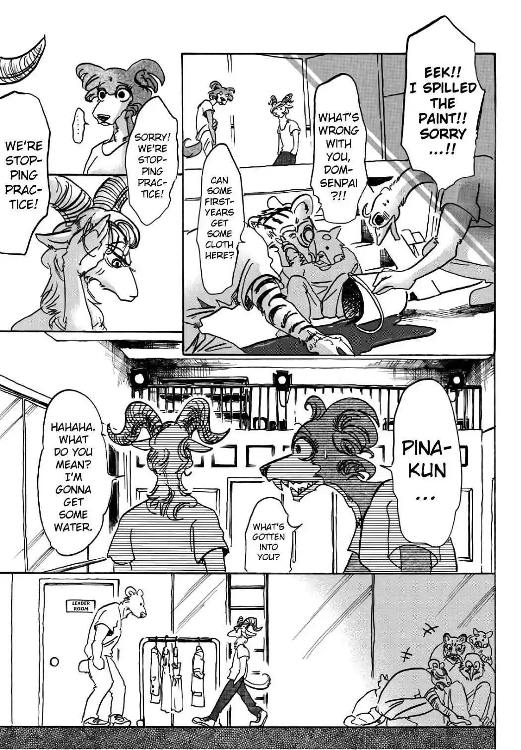 Beastars Ch. 87 The New Star Wins the Award for Best Supporting Actor