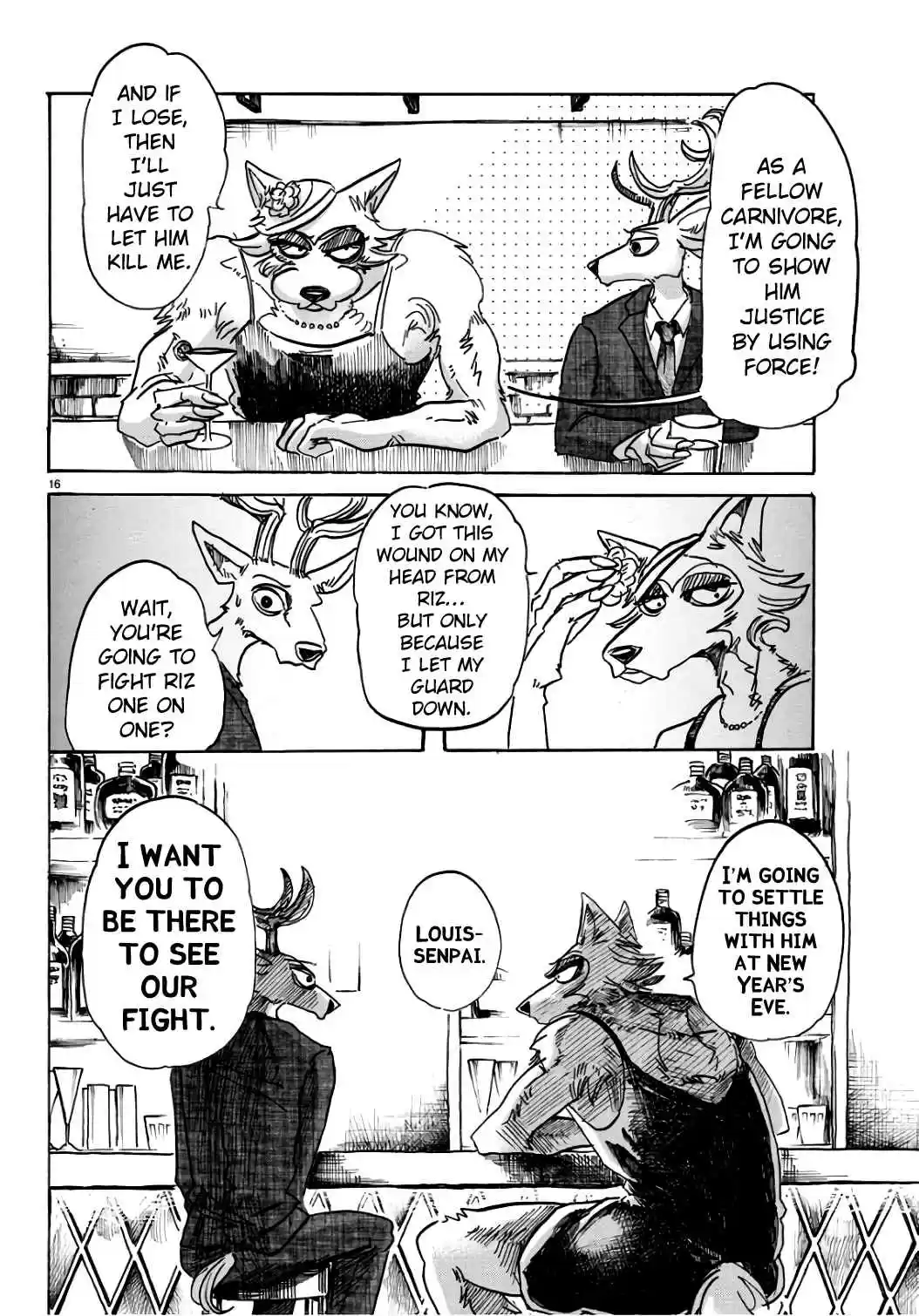 Beastars Ch. 88 Hell Hath no Fury