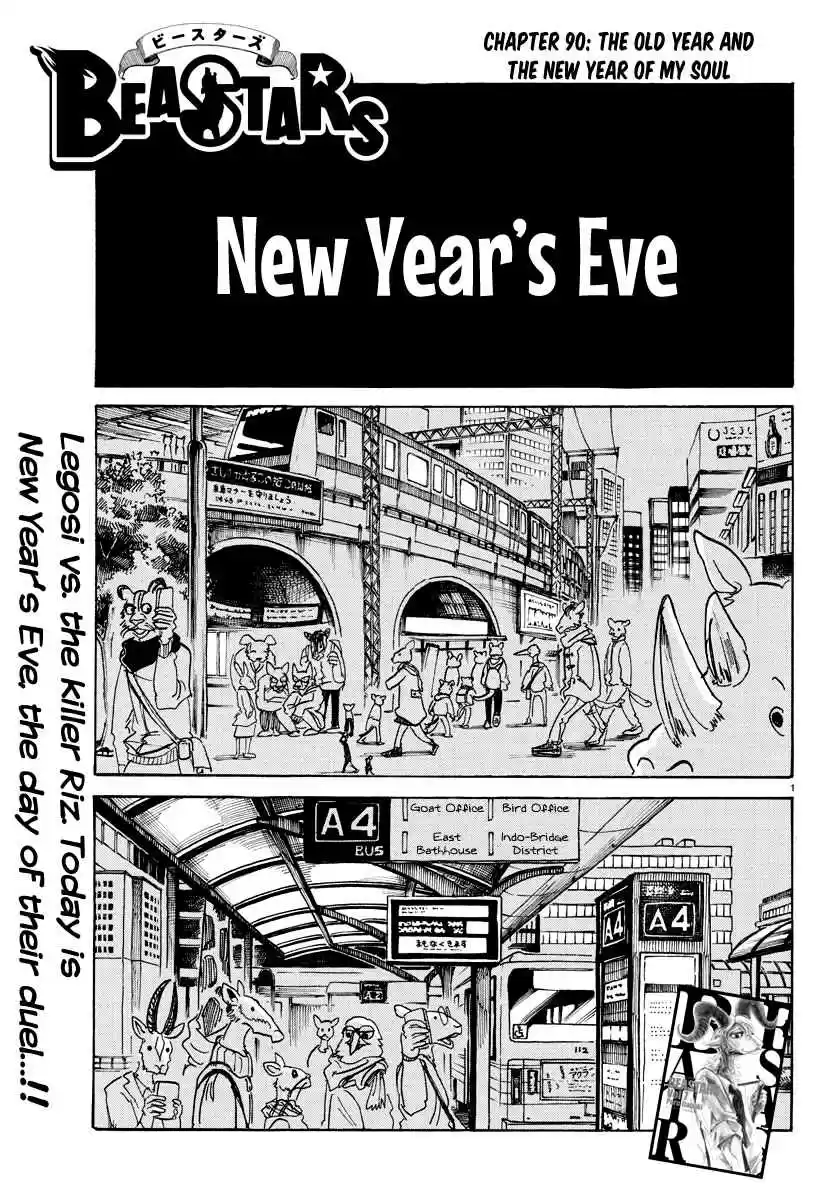 Beastars Ch. 90 The Old Year and the New Year of My Soul