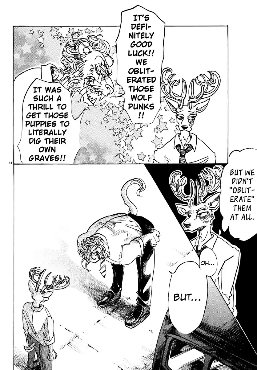 Beastars Ch. 91 The Howl of a Guardian Diety