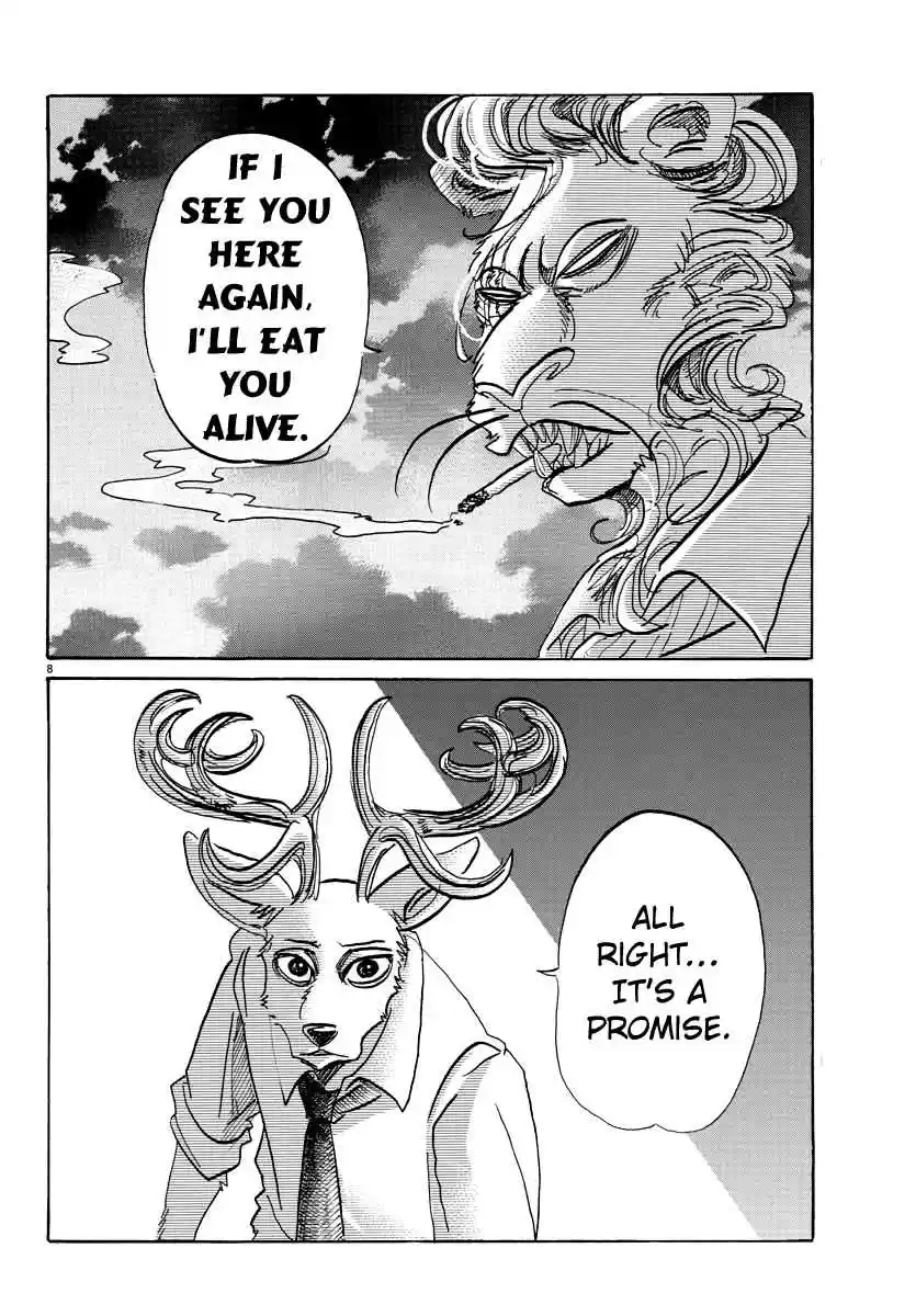 Beastars Ch. 93 A Piece of Golden Hair on My Shirt, Now in My Pocket