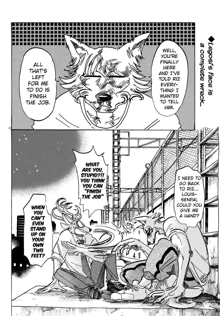Beastars Ch. 95 A Drop of 18 times Concentrate