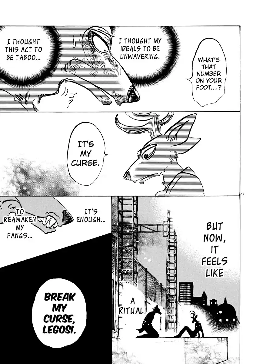 Beastars Ch. 95 A Drop of 18 times Concentrate