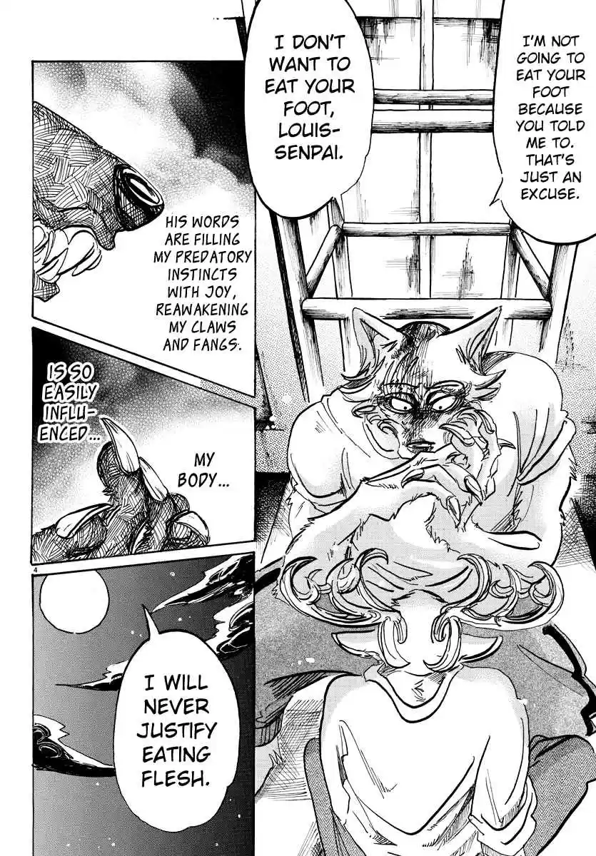 Beastars Ch. 96 I Give You My Crimson Cross Section