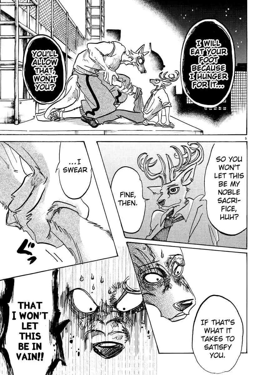 Beastars Ch. 96 I Give You My Crimson Cross Section