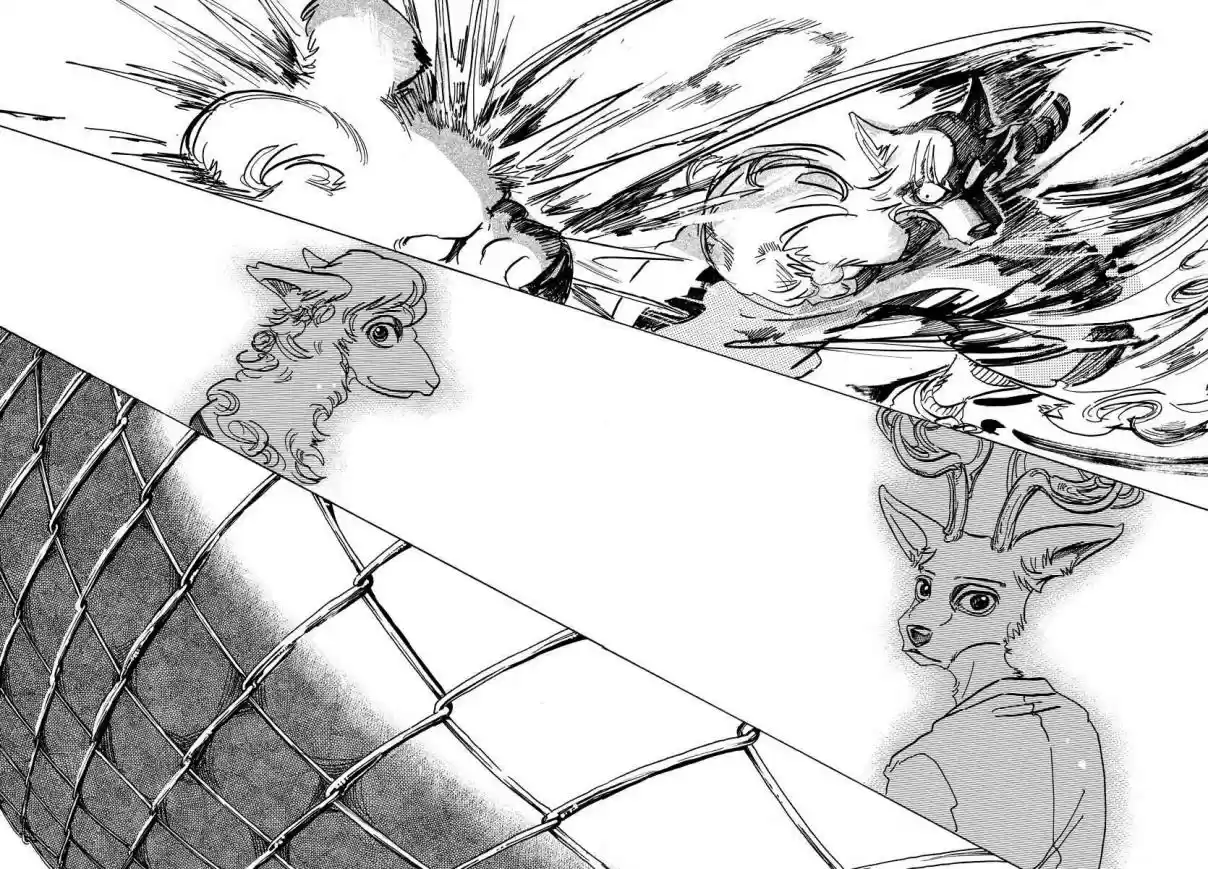Beastars Ch. 96 I Give You My Crimson Cross Section