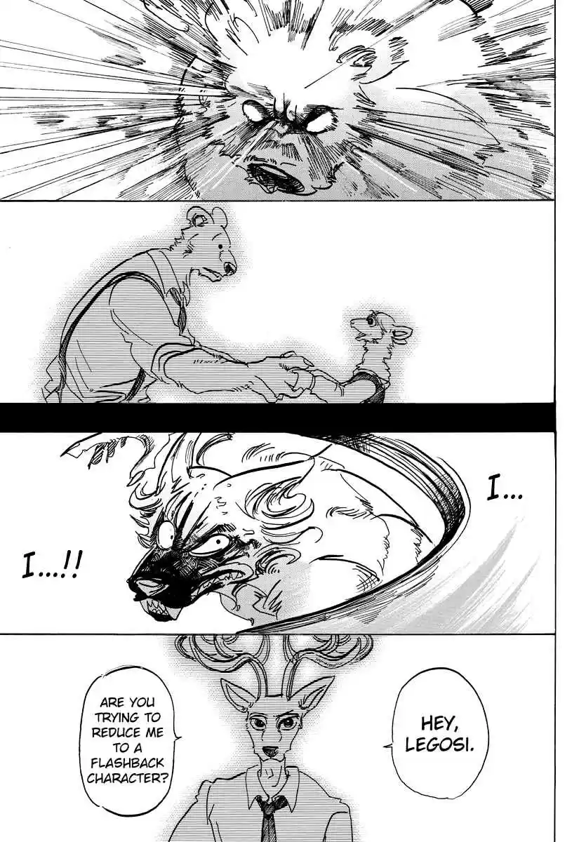 Beastars Ch. 96 I Give You My Crimson Cross Section