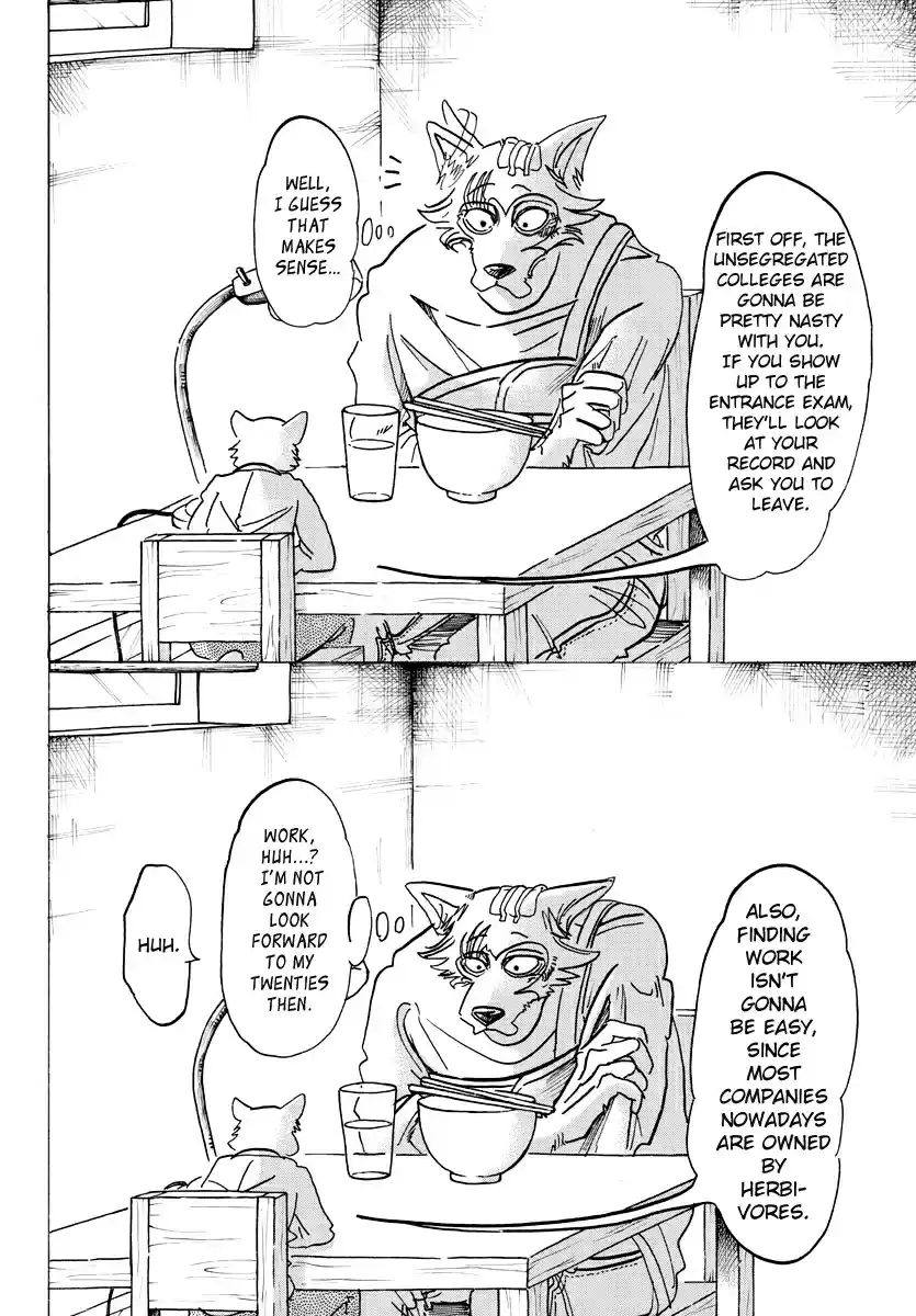 Beastars Ch. 98 Meeting Eyes with Myself Twenty Years into the Future