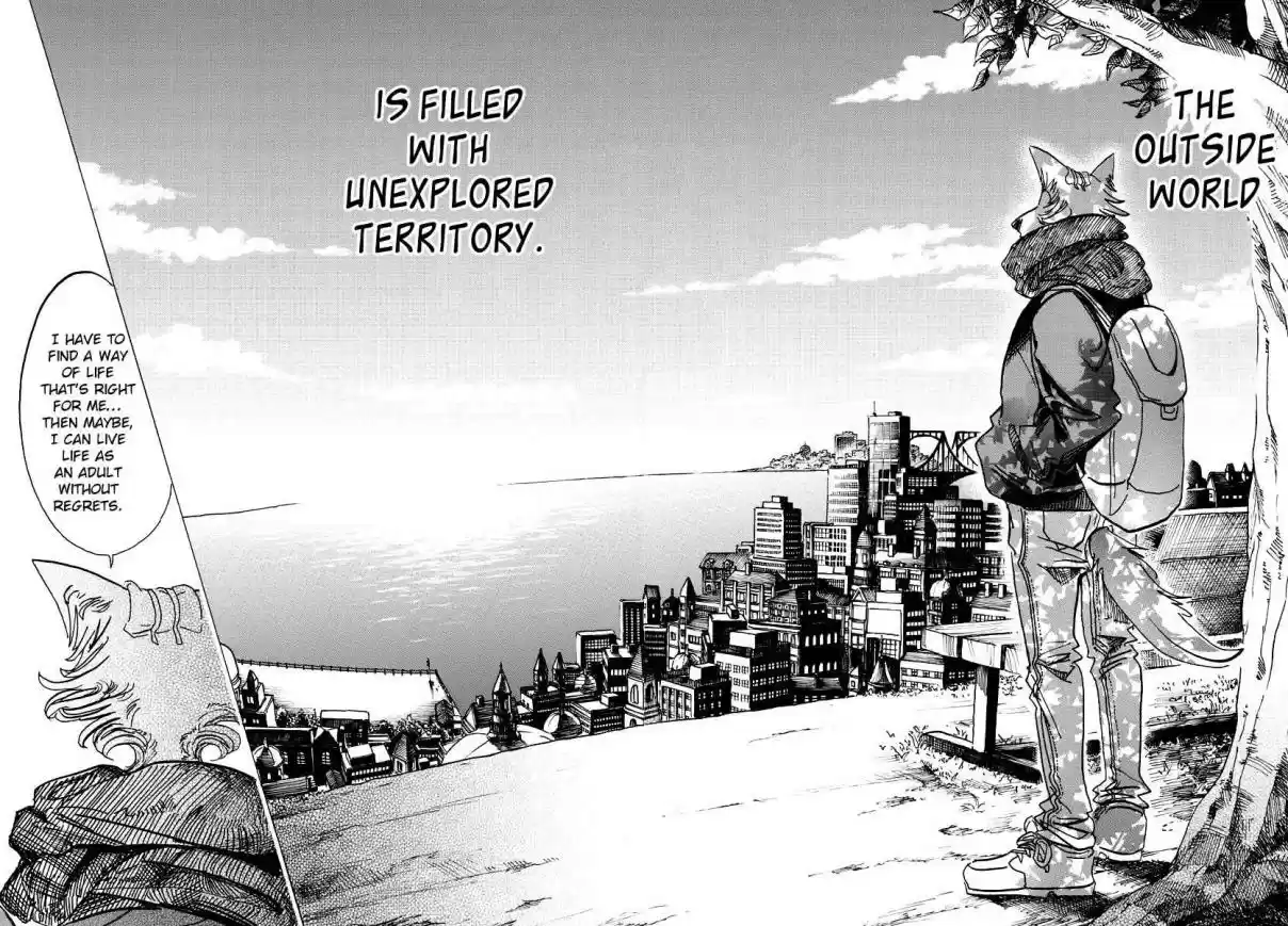 Beastars Ch. 98 Meeting Eyes with Myself Twenty Years into the Future