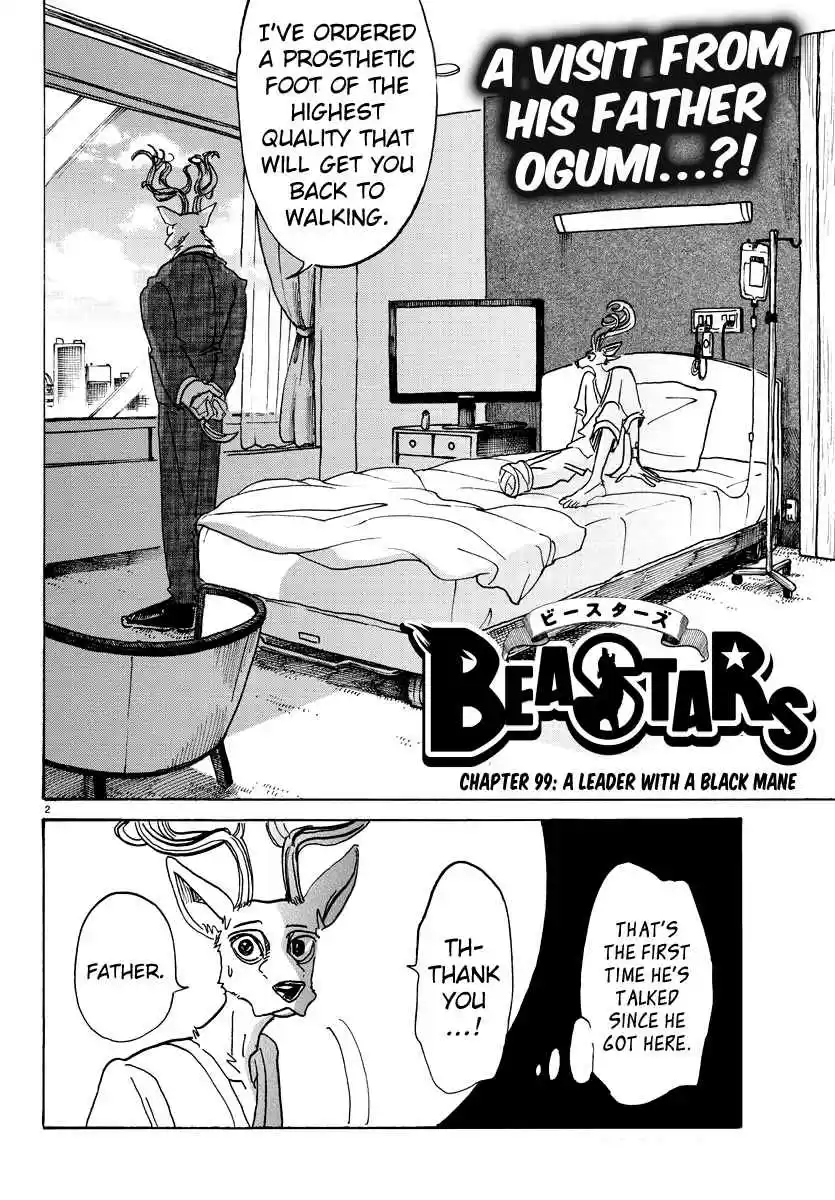 Beastars Ch. 99 A Leader with a Black Mane