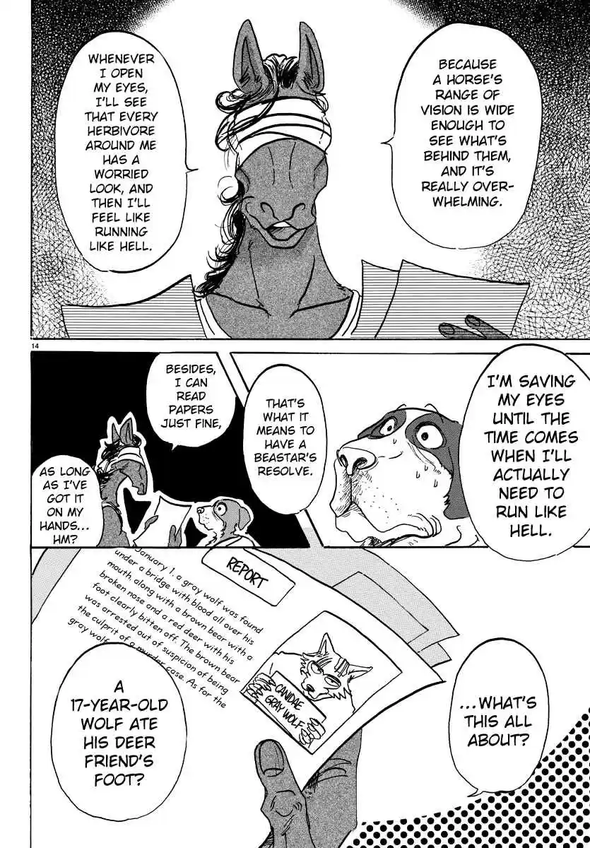Beastars Ch. 99 A Leader with a Black Mane