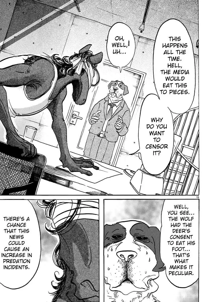 Beastars Ch. 99 A Leader with a Black Mane