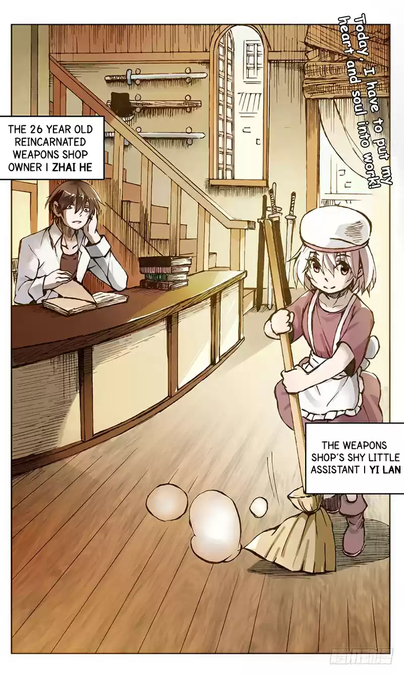 Because I'm An Uncle who Runs A Weapon Shop Ch. 1.1 Chapter 1.1