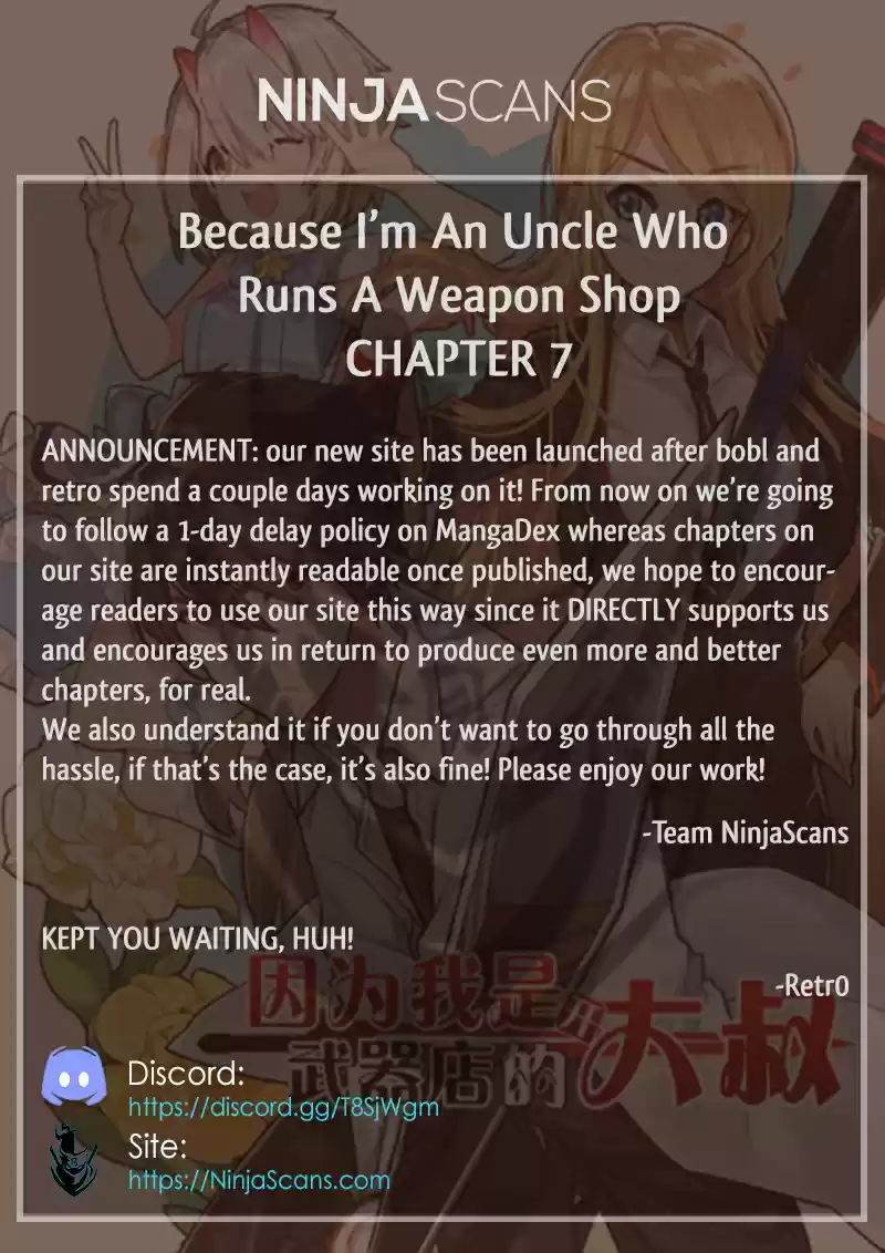 Because I'm An Uncle Who Runs A Weapon Shop Ch. 7 Chapter 7