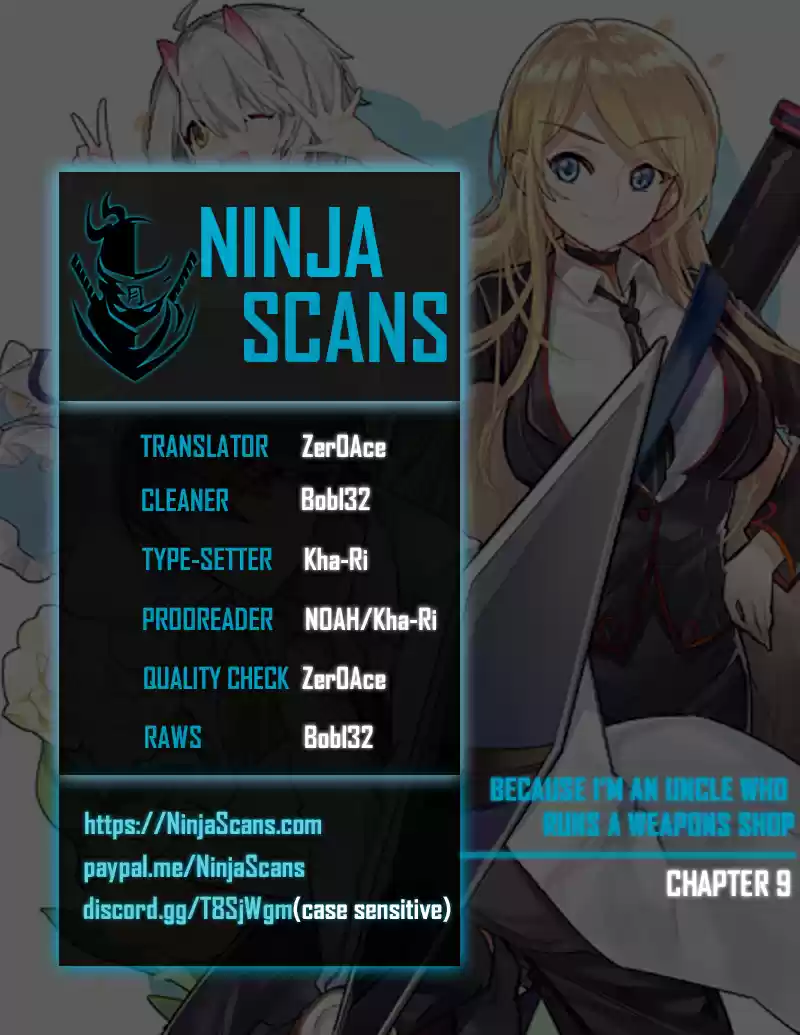 Because I'm An Uncle Who Runs A Weapon Shop Ch. 9 Chapter 9